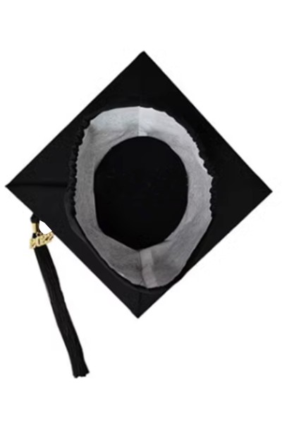 訂製黑色畢業帽    設計多種顏色流蘇    畢業帽製衣廠   十八鄉鄉事委員會公益社小學  GC027 細節-2